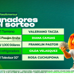 Ganadores del Sorteo AMERSUR